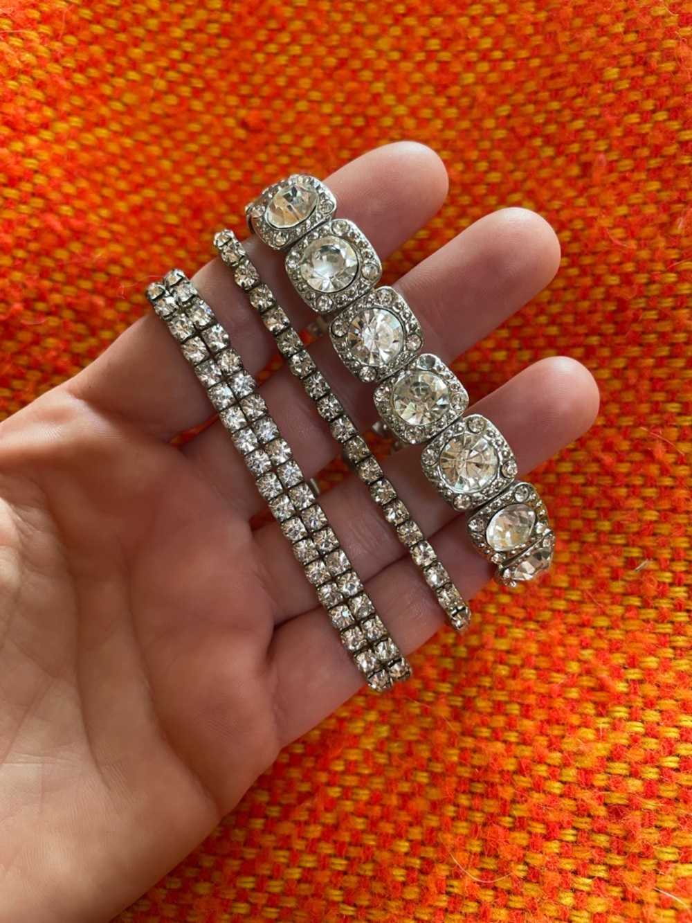 Rhinestone bracelets ⭐️